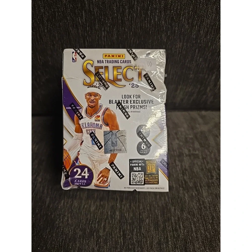 2024-25 Panini Select Basketball Blaster Box NBA Trading Cards With Prizms